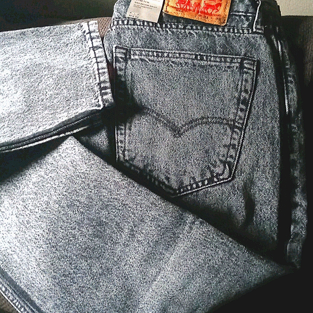 Levi's 512 Slim Taper Acid Washed Jeans